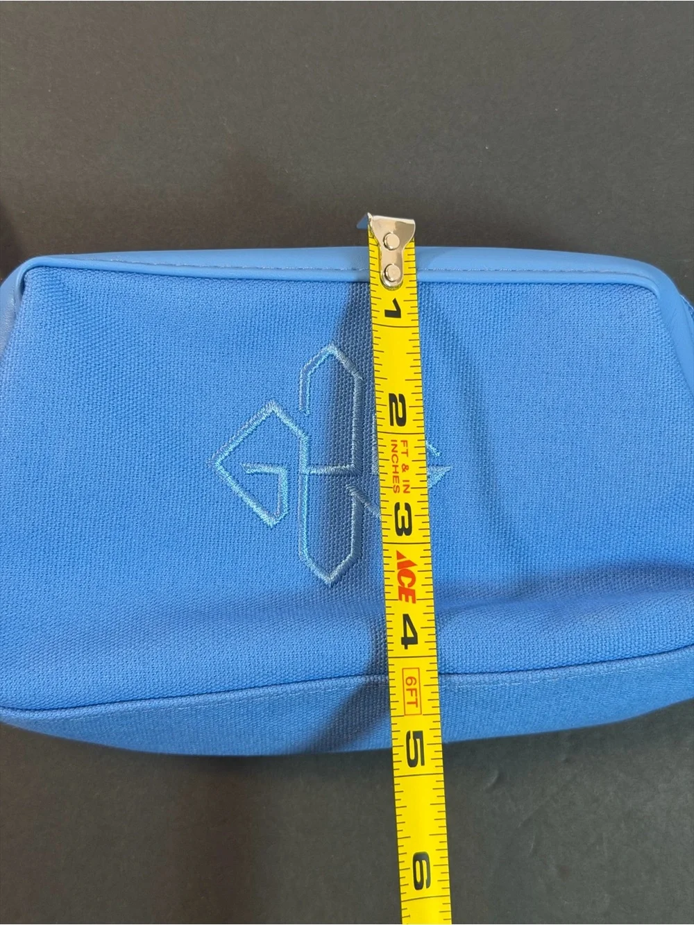 ANA Ettinger London Amenity Travel Pouch Nippon Airways Promo Empty Blue